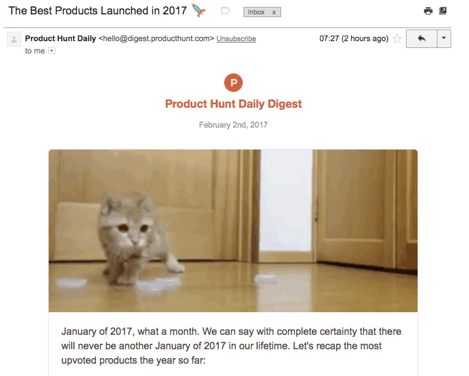 GIF in Emails